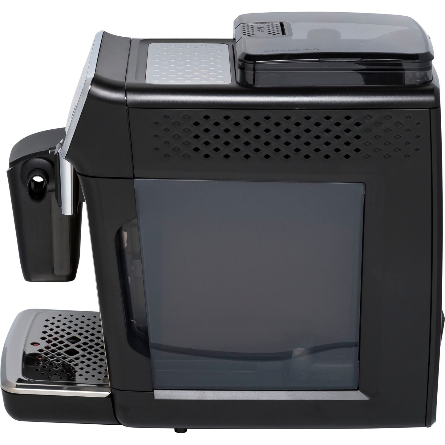 Kaffeevollautomat 5400 series EP5447/90, LatteGo Milchsystem, 12 Kaffeespezialitäten, mit Milchaufschäumer, Intuitives Touchdisplay, Keramikmahlwerk - 15 bar - Schwarz/Chrom